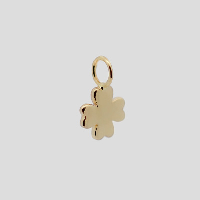 14K four-leaf Clover