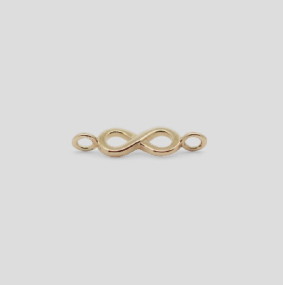  14K Infinity Link Charm