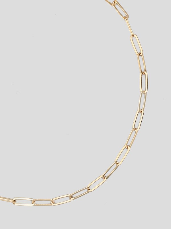 Larga Link XL Necklace in Champagne Gold