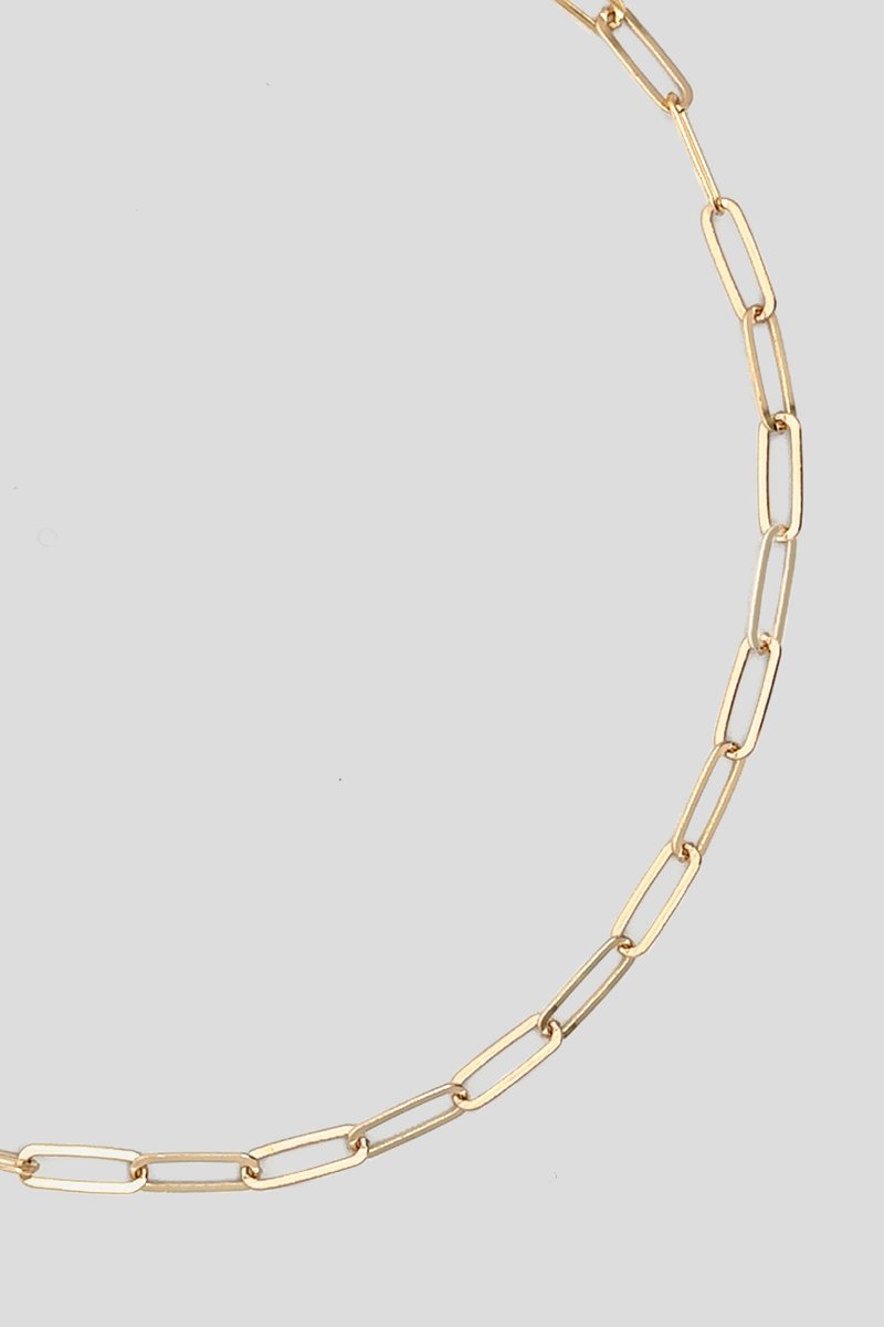 Larga Gold Link Necklace 