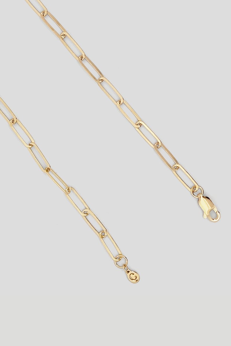 Larga Gold Link Necklace 