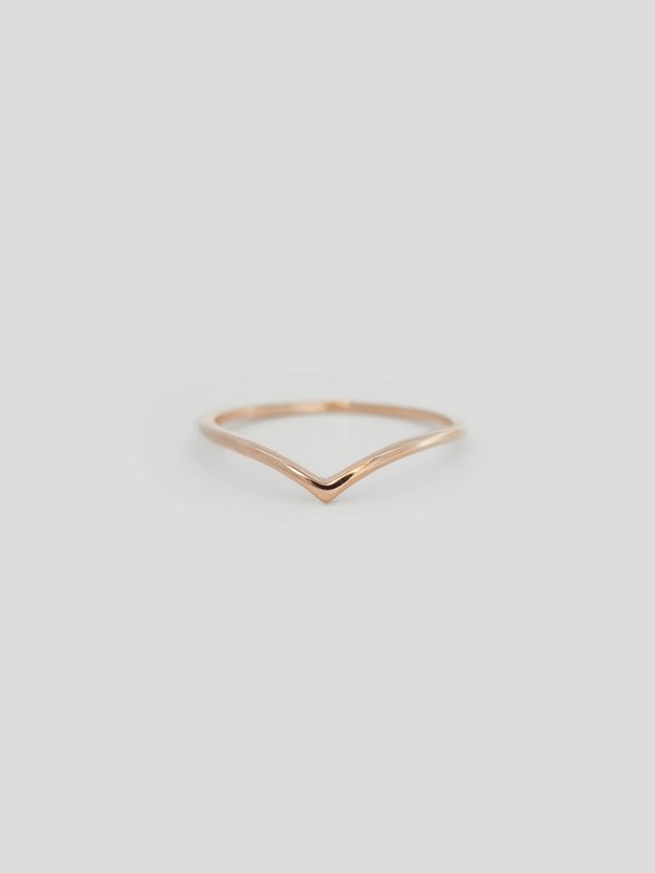 Arc Ring in Rose Gold