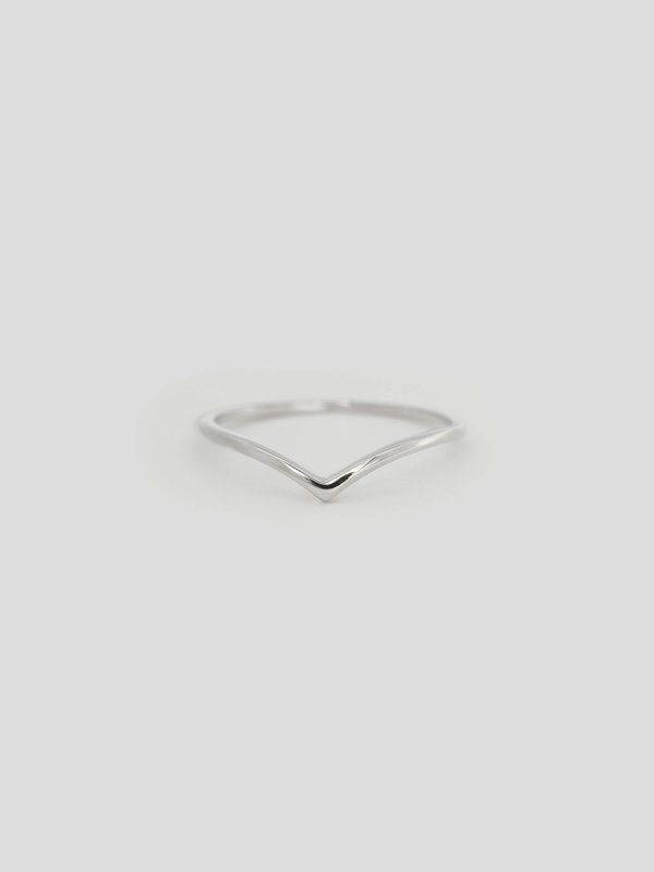 Arc Ring in Silver