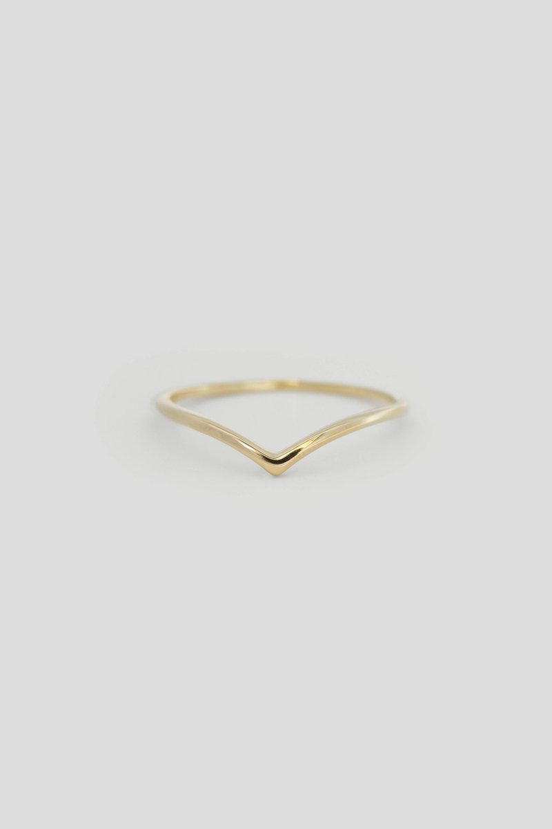 Arc Gold Ring