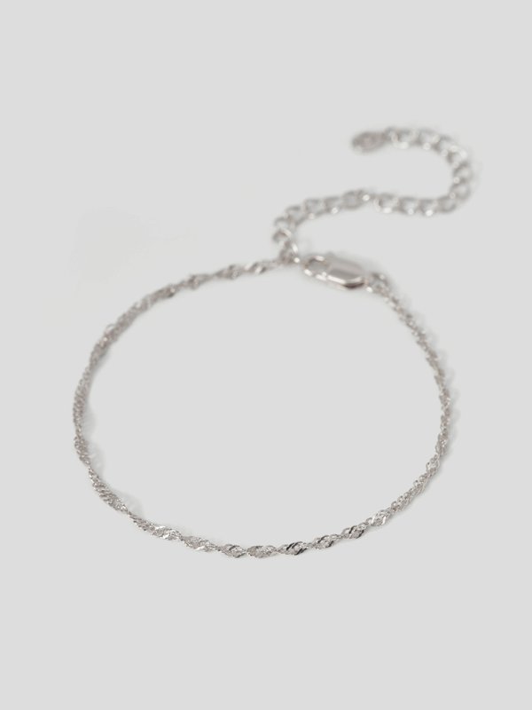 Spiral Bracelet in Silver