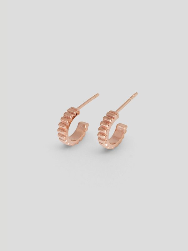 Gir Earrings in Rose Gold