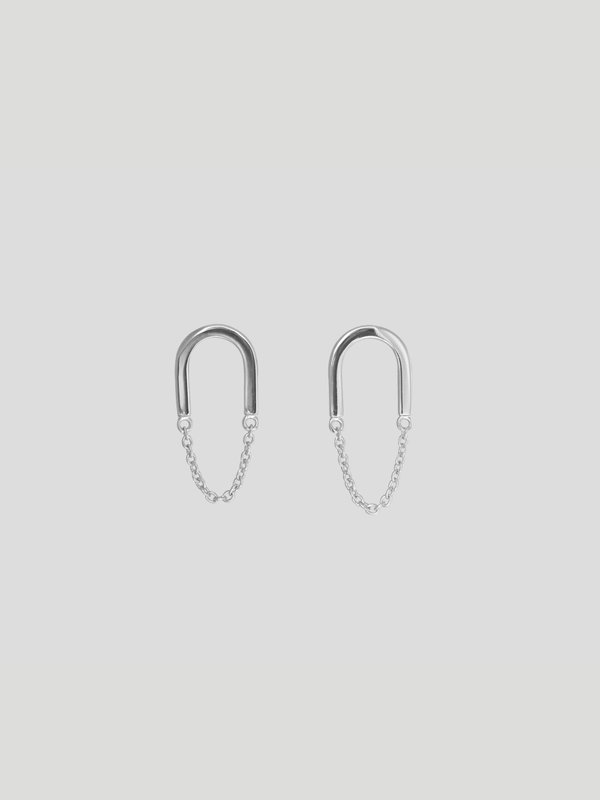 Surrey Earrings in Silver