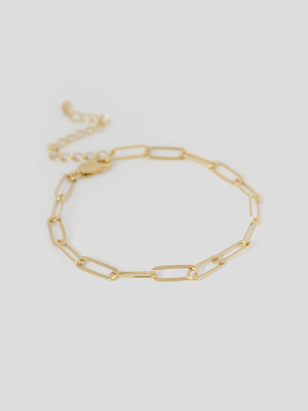 Larga Link XL Bracelet in Champagne Gold