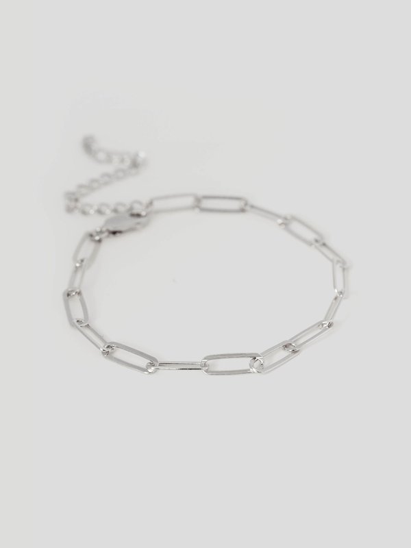 Larga Link XL Bracelet in Silver