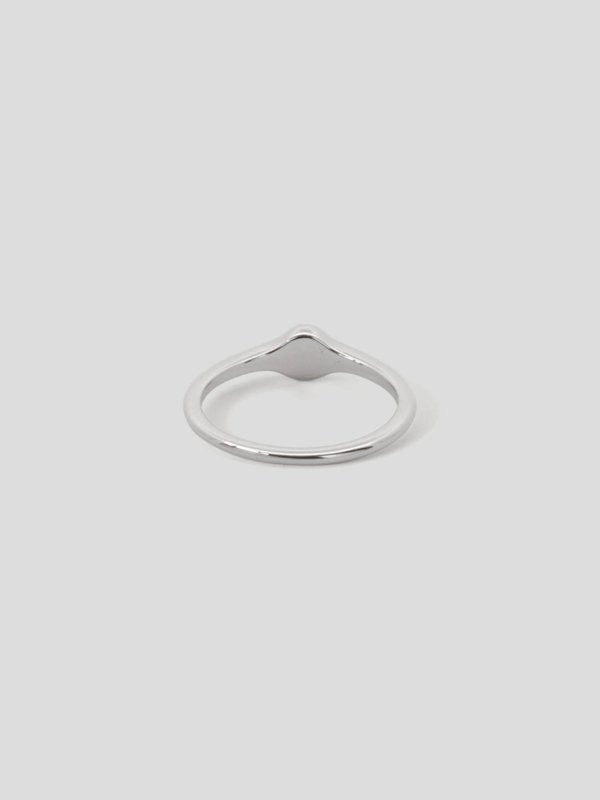 Petite Signet Ring in Silver