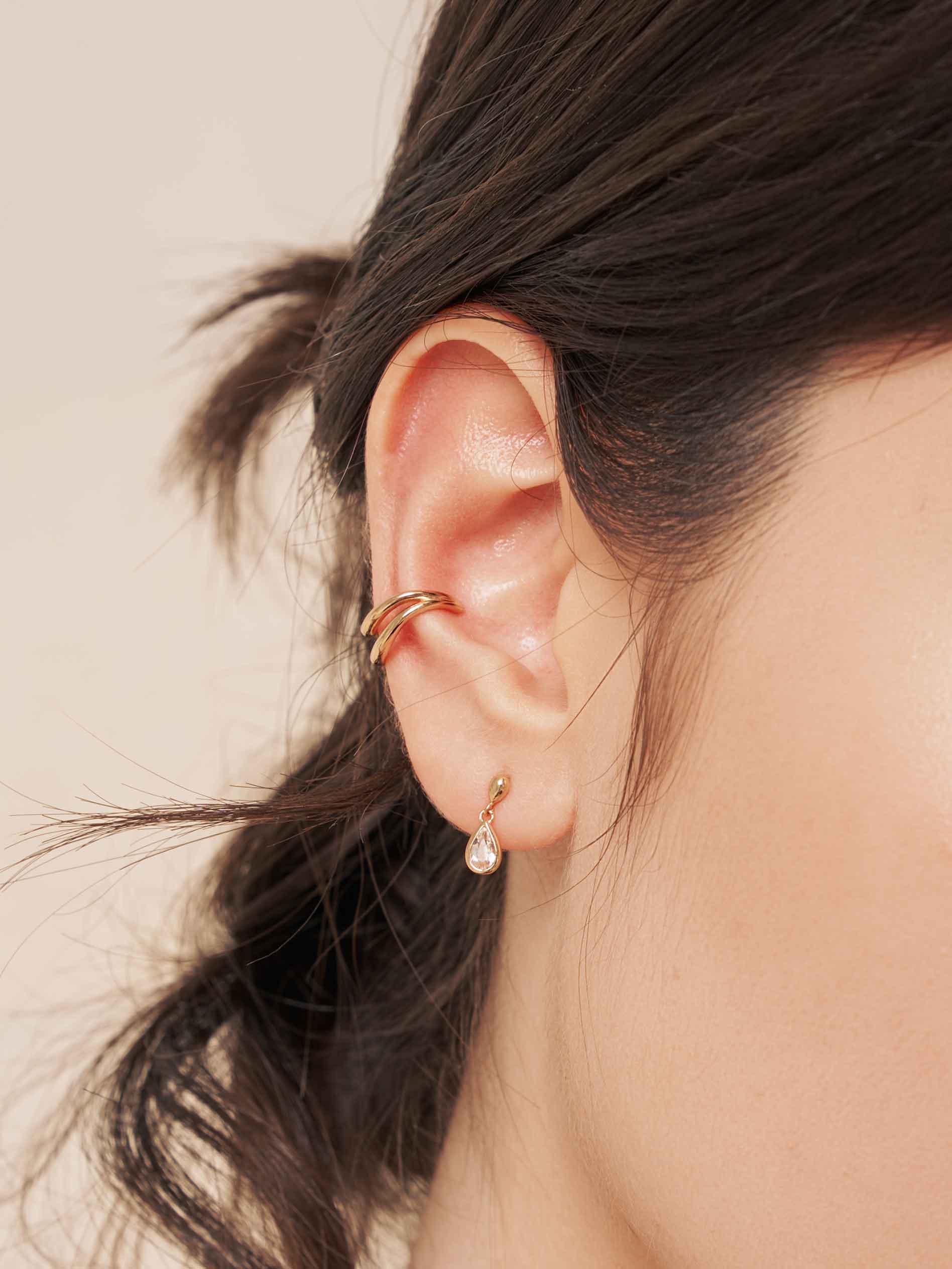BANDHU - Twotone ear cuff