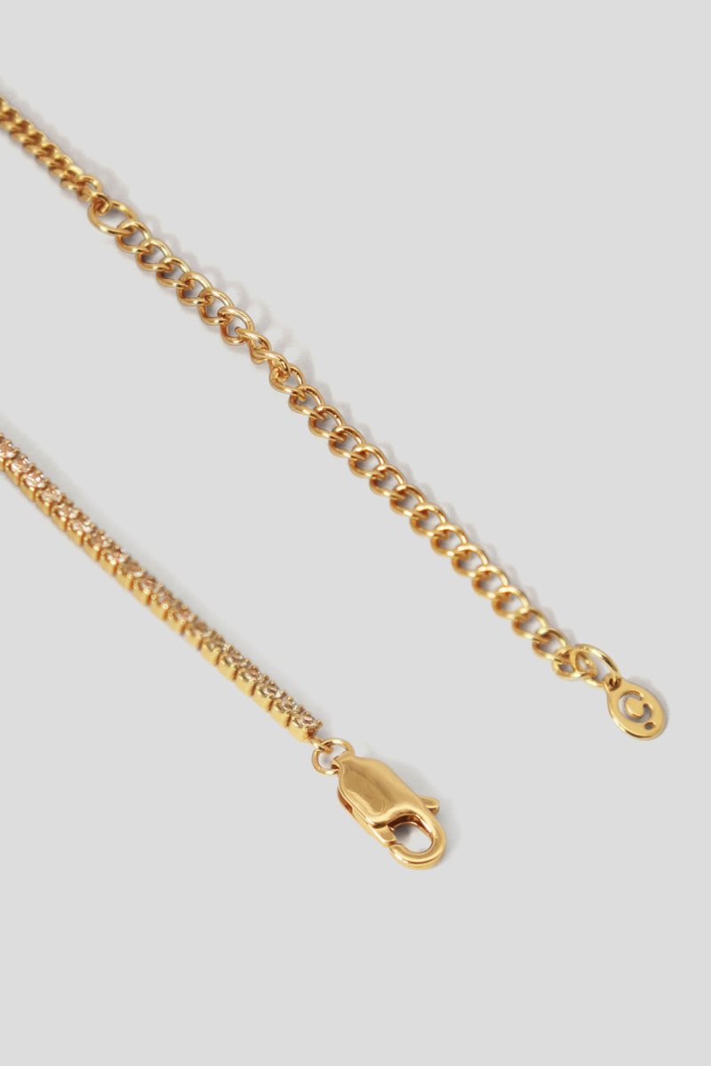 Dots Gold Anklet