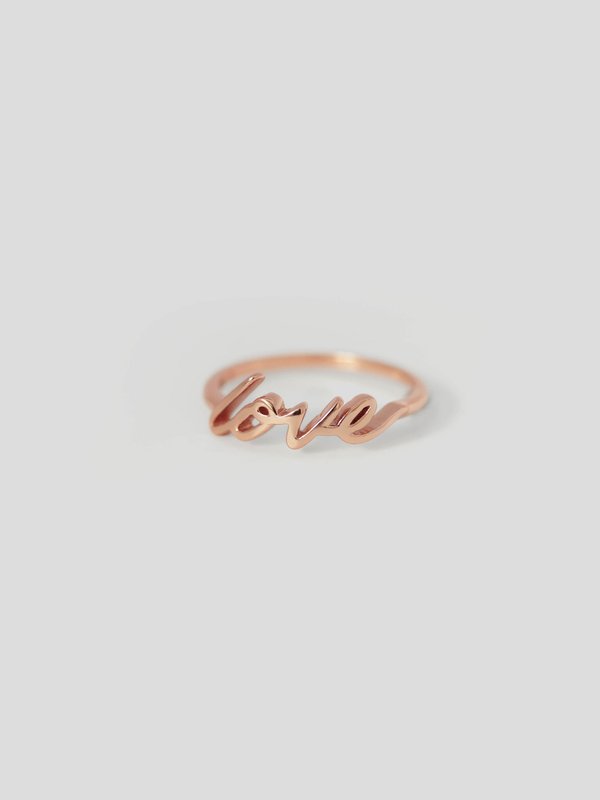 Amore Ring in Rose Gold