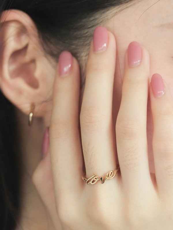 Amore Ring in Champagne Gold