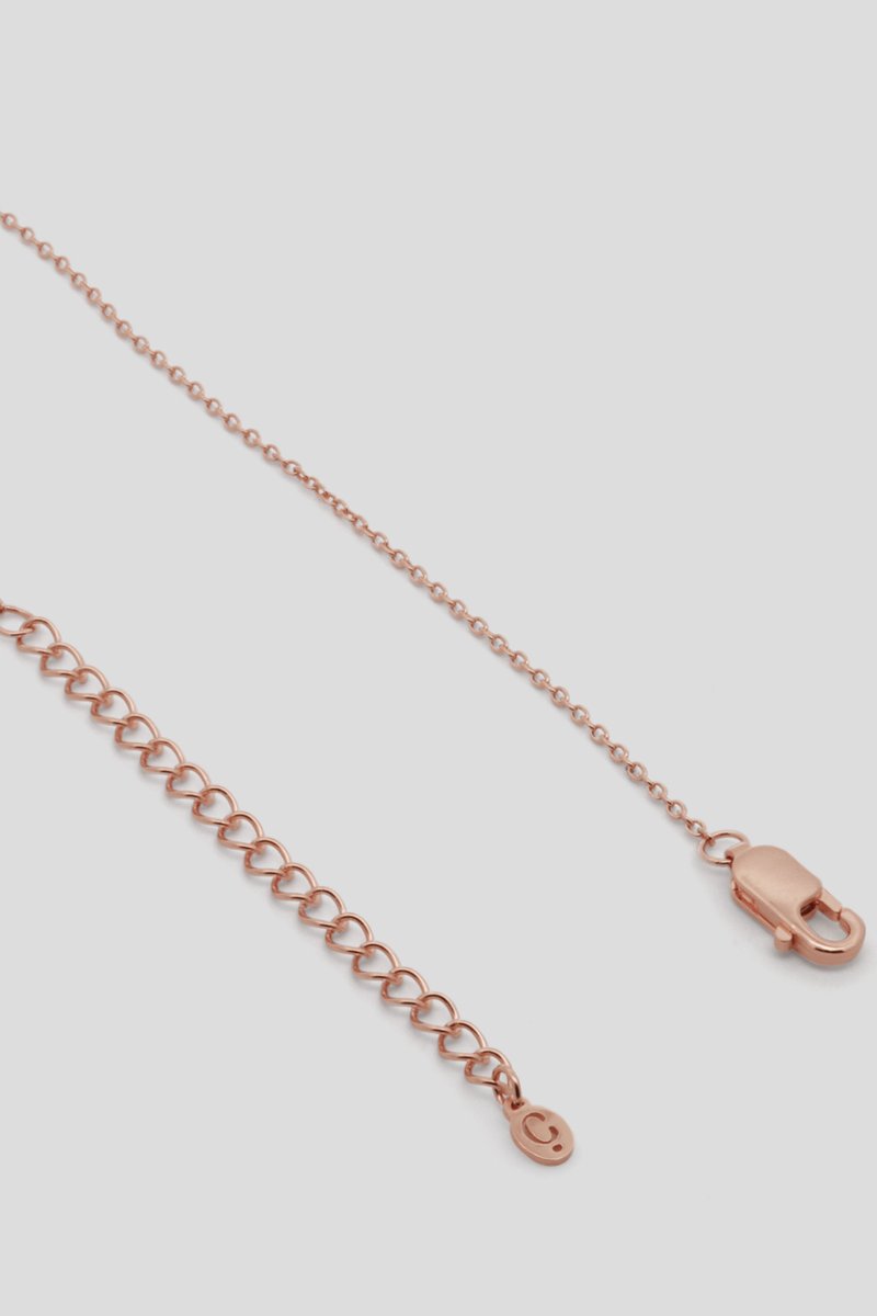 Satellite Rose Gold Layered Necklace 
