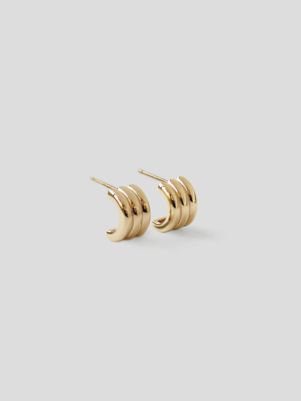 Dios Earrings in Champagne Gold 