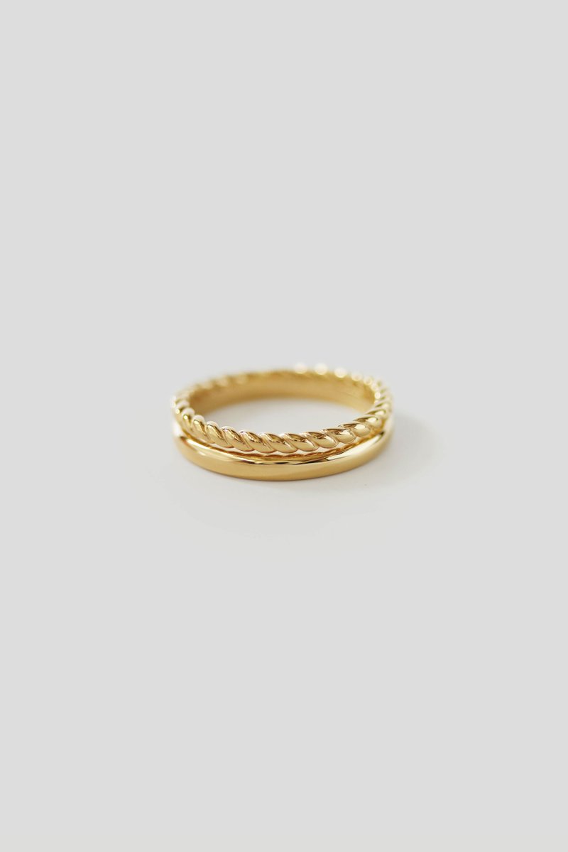 Line Gold Ring