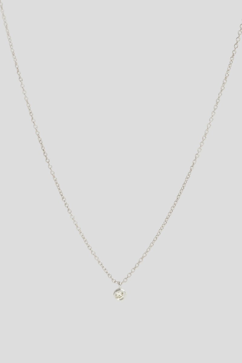 Stardust 14K White Gold Necklace with Diamonds