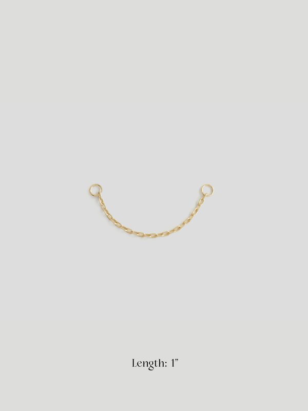 Ear Chains - Daydreamer Chain in 14K Solid Gold (Single)