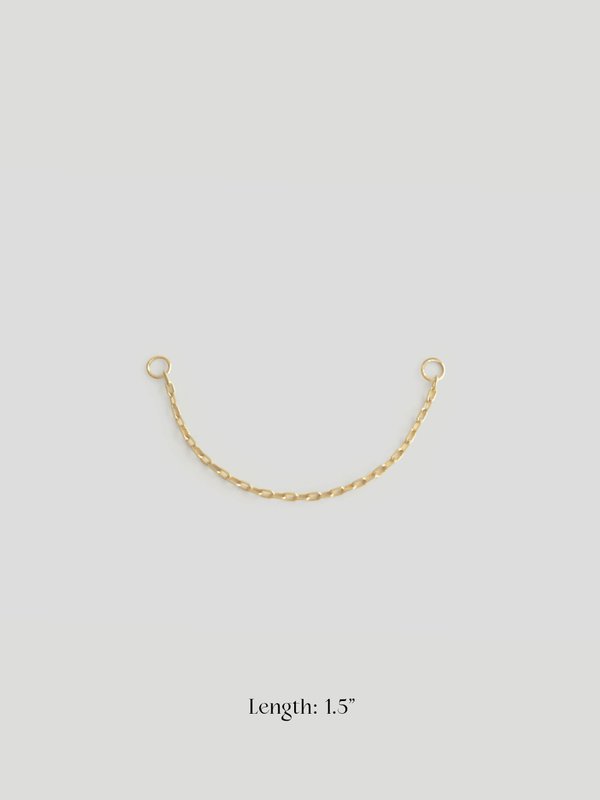 Ear Chains - Daydreamer Chain in 14K Solid Gold (Single)