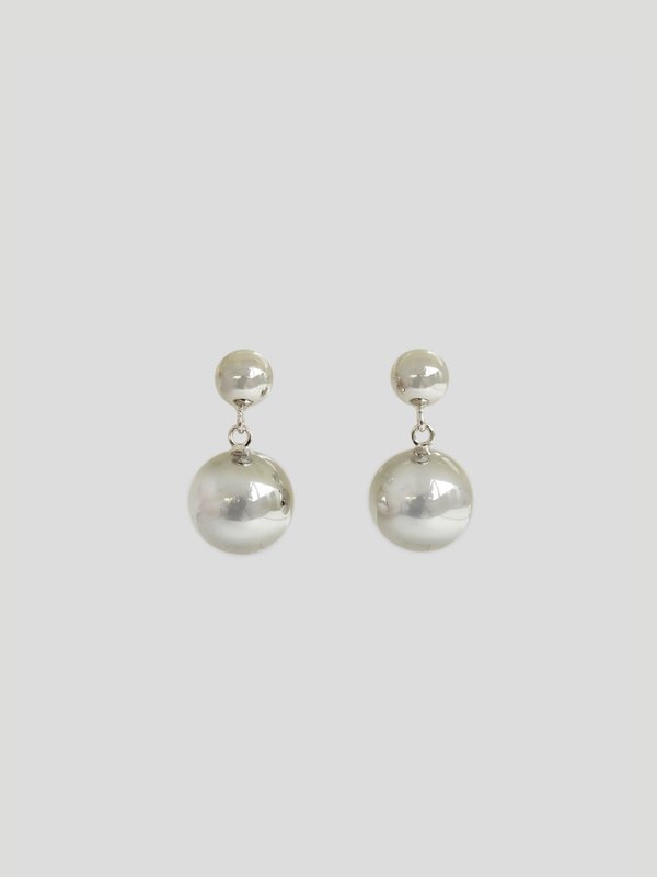 Bubble Earrings in Silver 