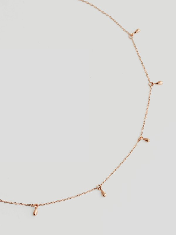 Violette Necklace in Rose Gold