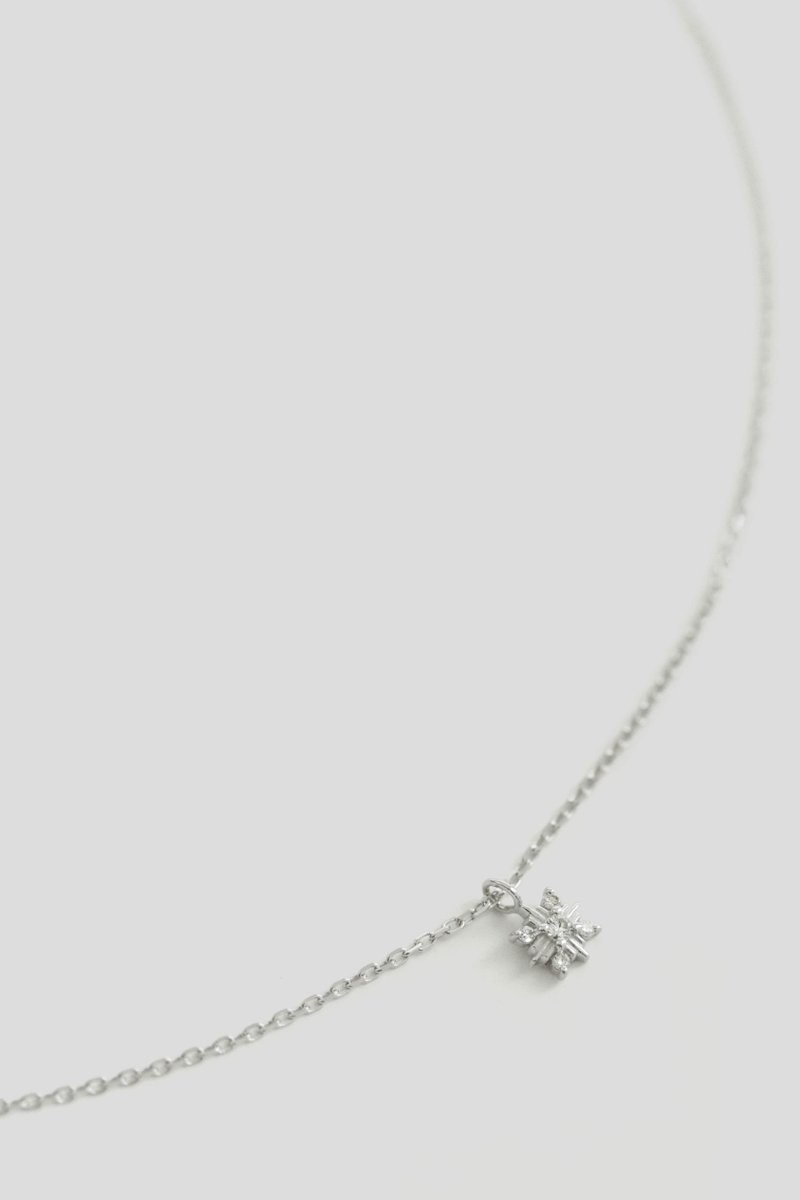 Stardust 14K White Gold Necklace with Diamonds