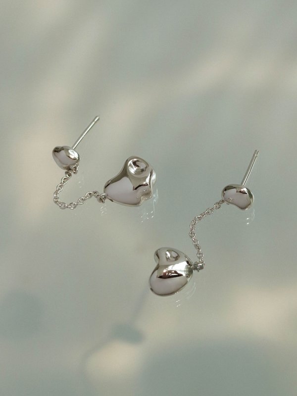 Strange x Curious 2024 - Flux Earrings in Silver