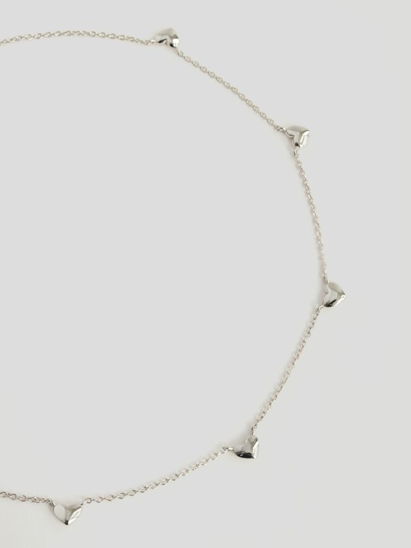 Strange x Curious - Clyde Choker Necklace in Silver