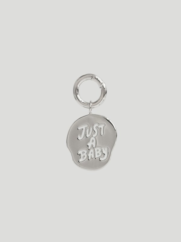Pet Charm - Just A Baby in Silver