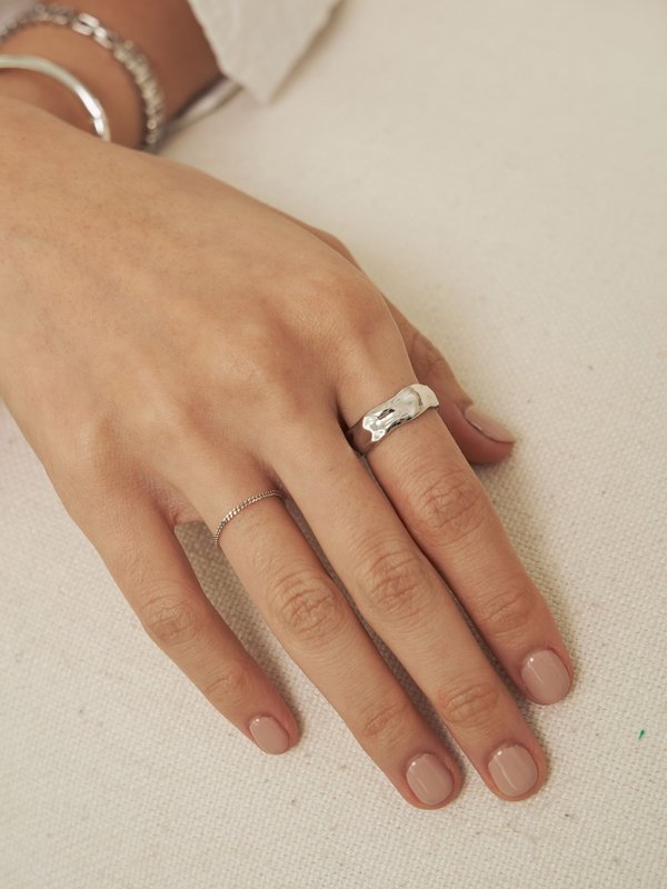 Forge Ring in Silver