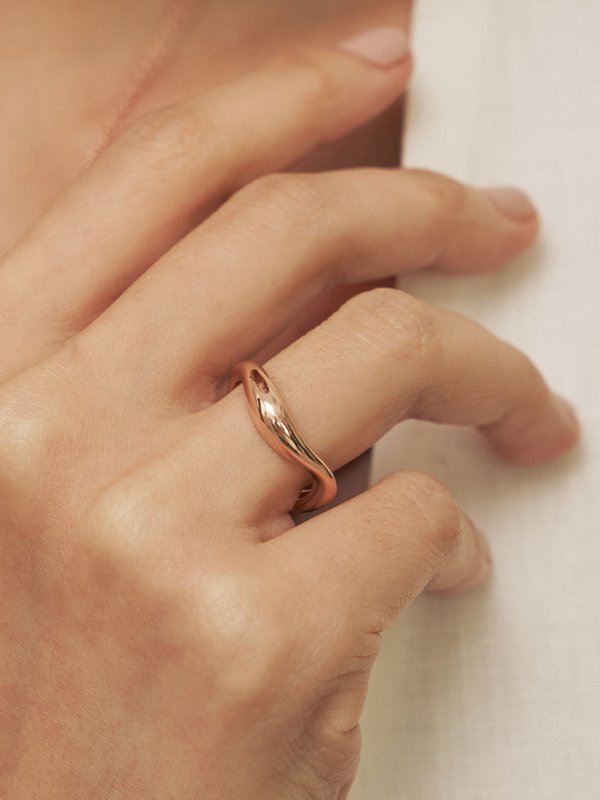 Pulse Ring in Rose Gold