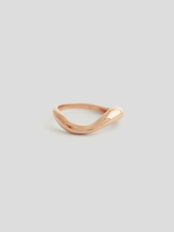 Pulse Ring in Rose Gold