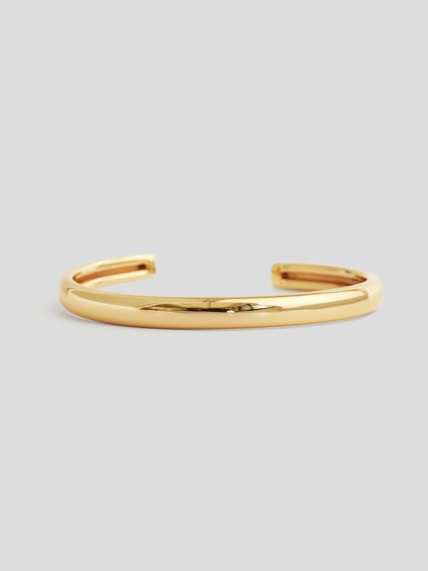 Verve Bangle in Champagne Gold