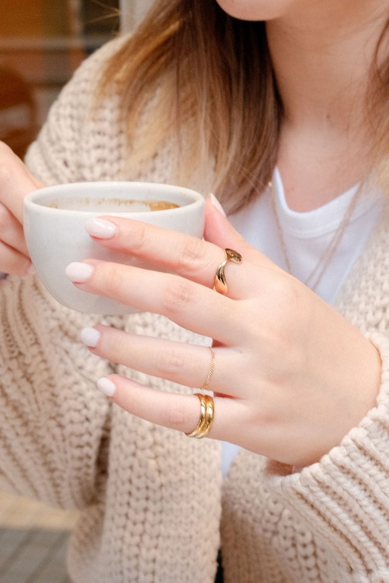Arc Gold Ring