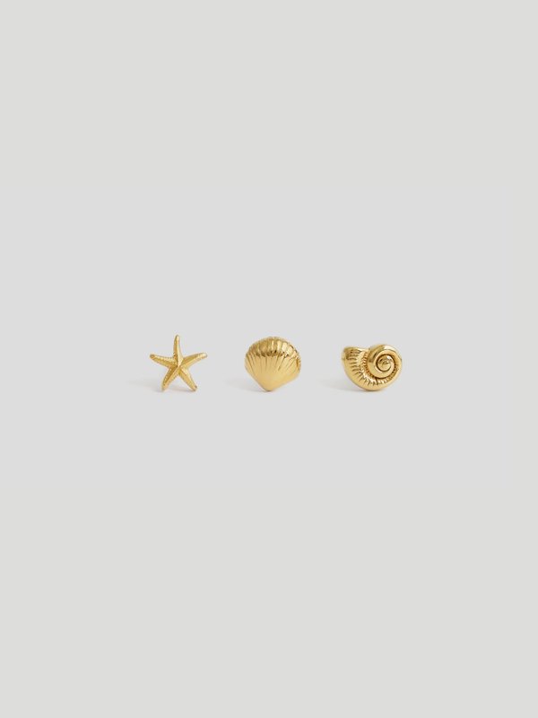 Align x Curious - Aurelia Stacking Set in Champagne Gold
