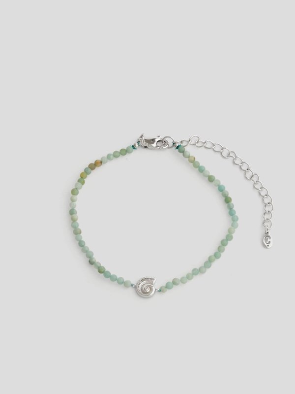 Align x Curious - Soleil Bracelet - Amazonite in Silver
