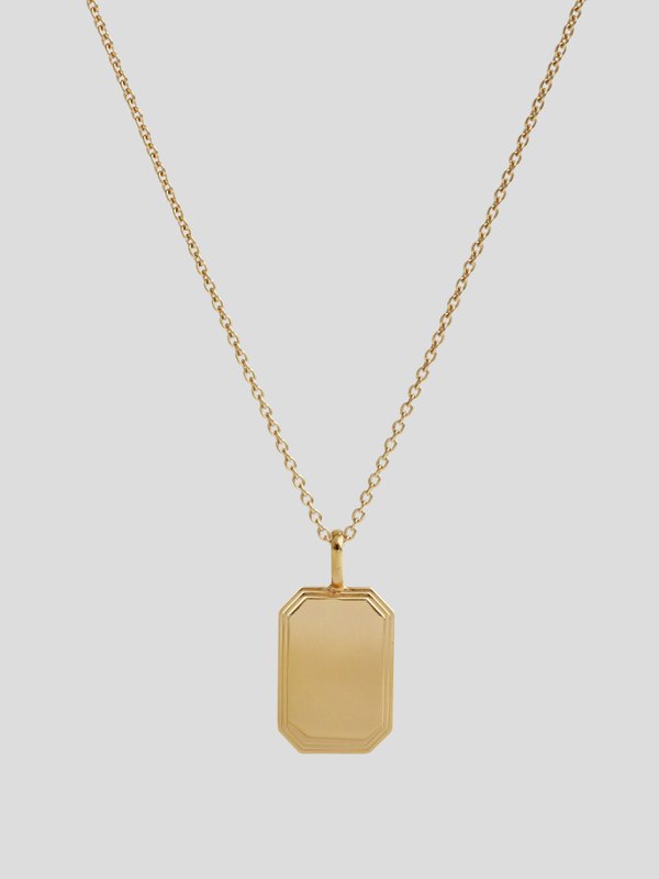Armory Necklace (Medium) in Champagne Gold
