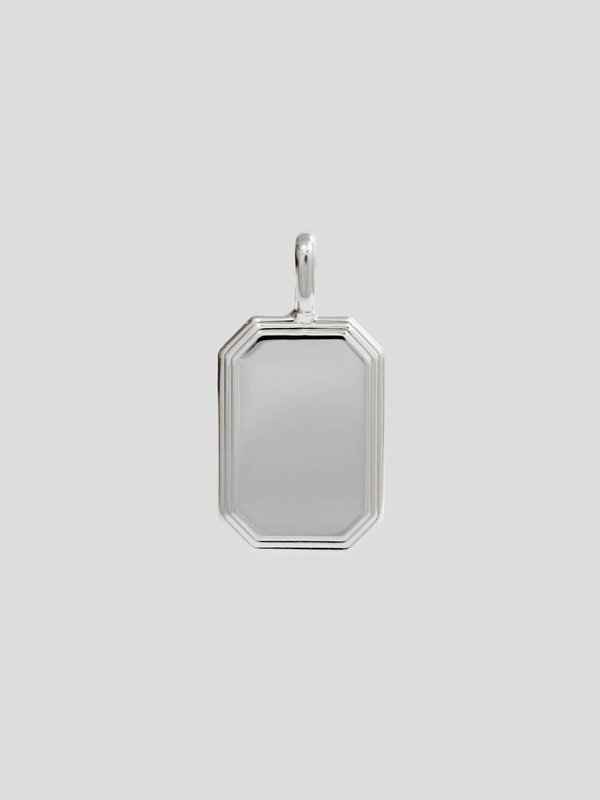 Armory Pendant (Medium) in Silver