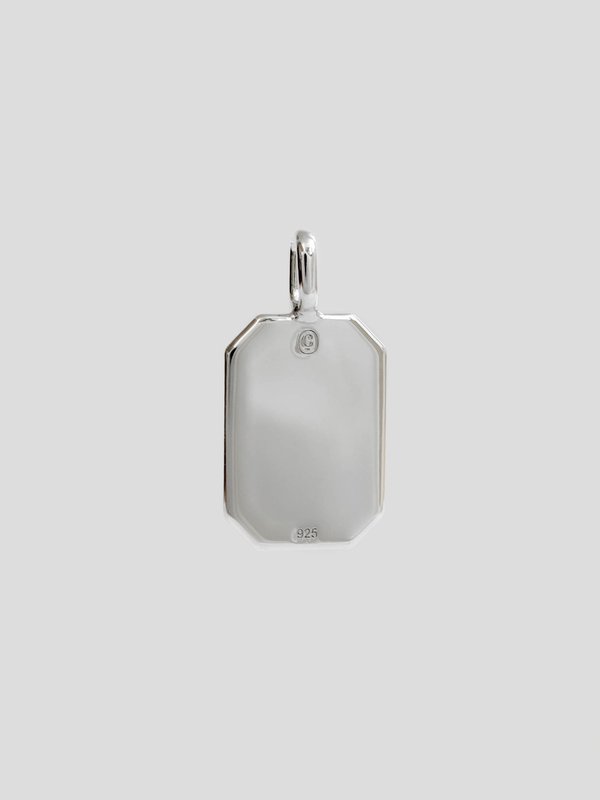 Armory Pendant (Medium) in Silver