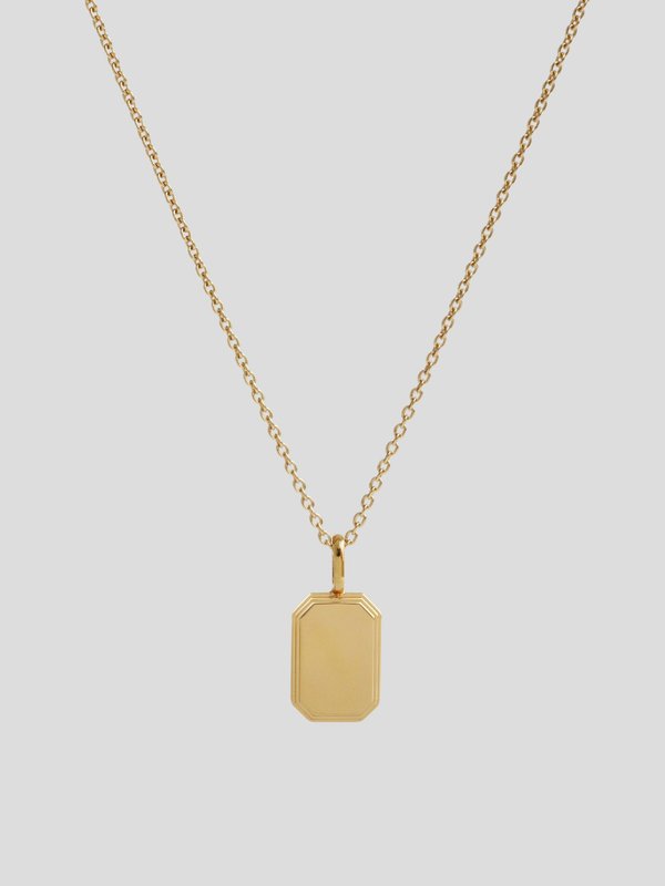 Armory Necklace (Petite) in Champagne Gold