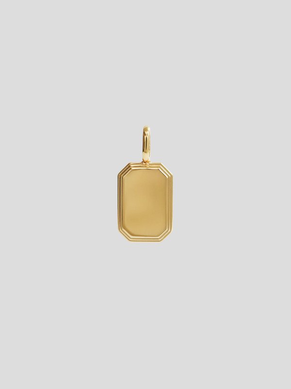 Armory Pendant (Petite) in Champagne Gold