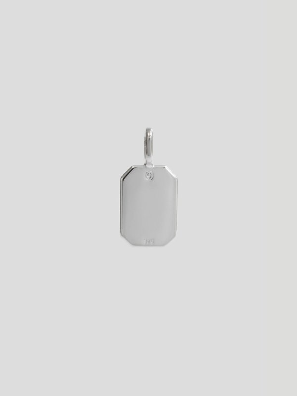 Armory Pendant (Petite) in Silver