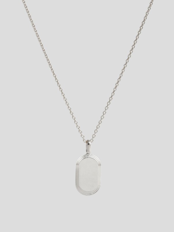 Sire Necklace (Medium) in Silver