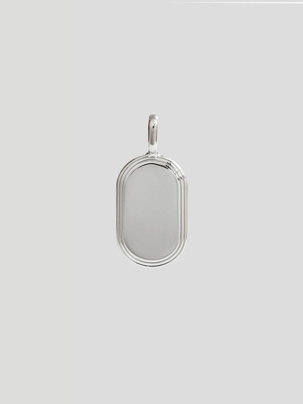 Sire Pendant (Medium) in Silver
