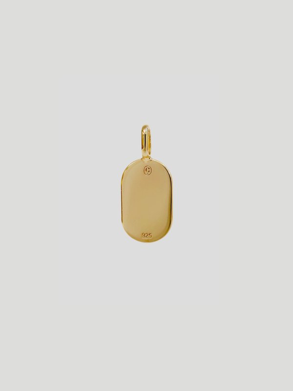 Sire Pendant (Petite) in Champagne Gold