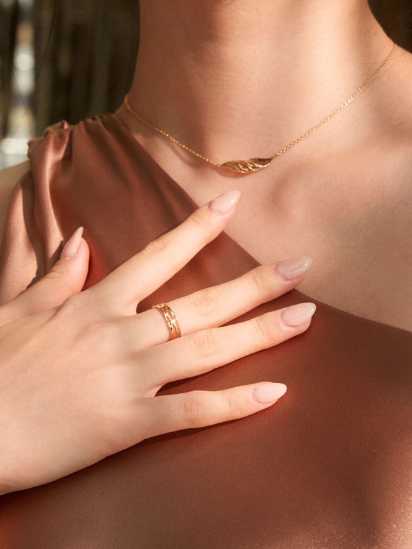 National Gallery Singapore x Curious Creatures - Francois Ring in Champagne Gold