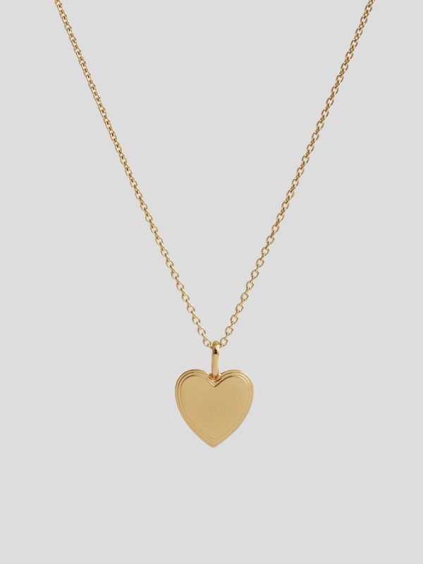 Celare Necklace in Champagne Gold