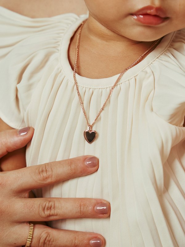 Celare Necklace in Rose Gold