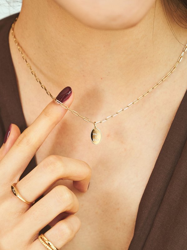 Lexi Necklace in Champagne Gold